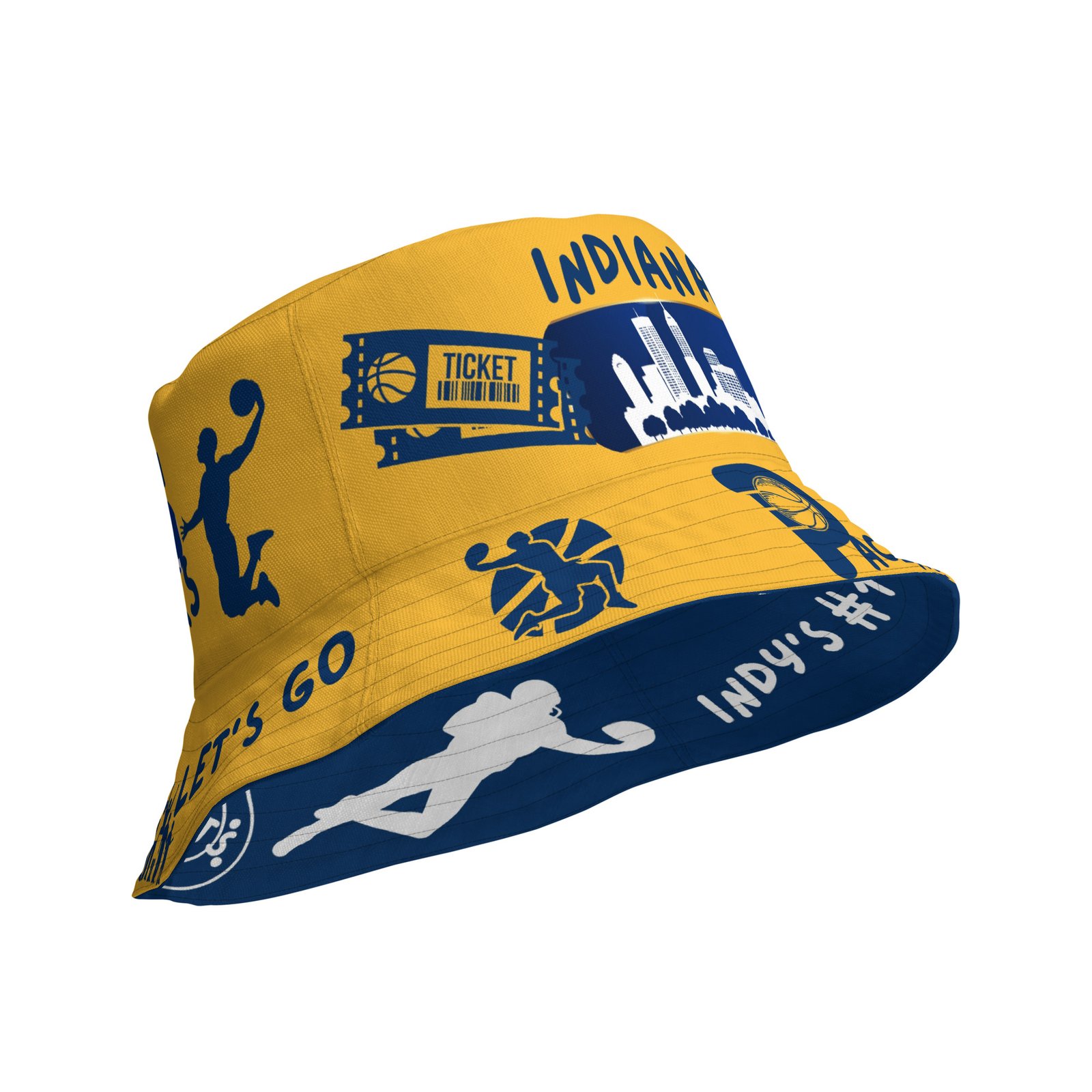 Indiana Sports Reversible Hat - Image 2