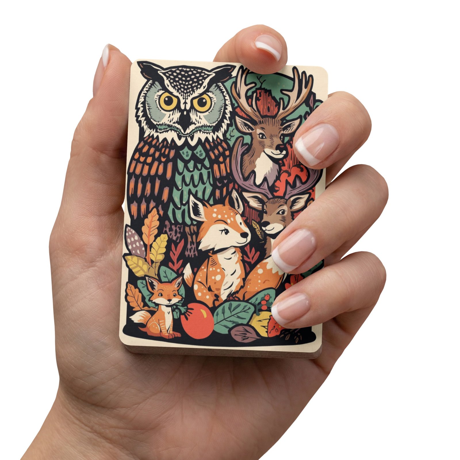 Natures Cuteness Playing Cards