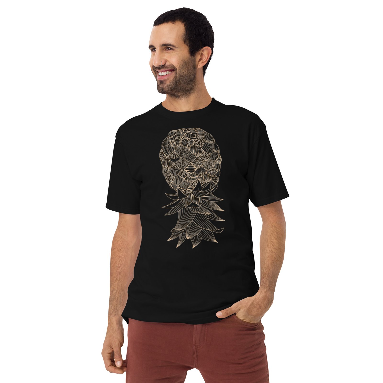 Upsidedown Pineapple Cotton Tee
