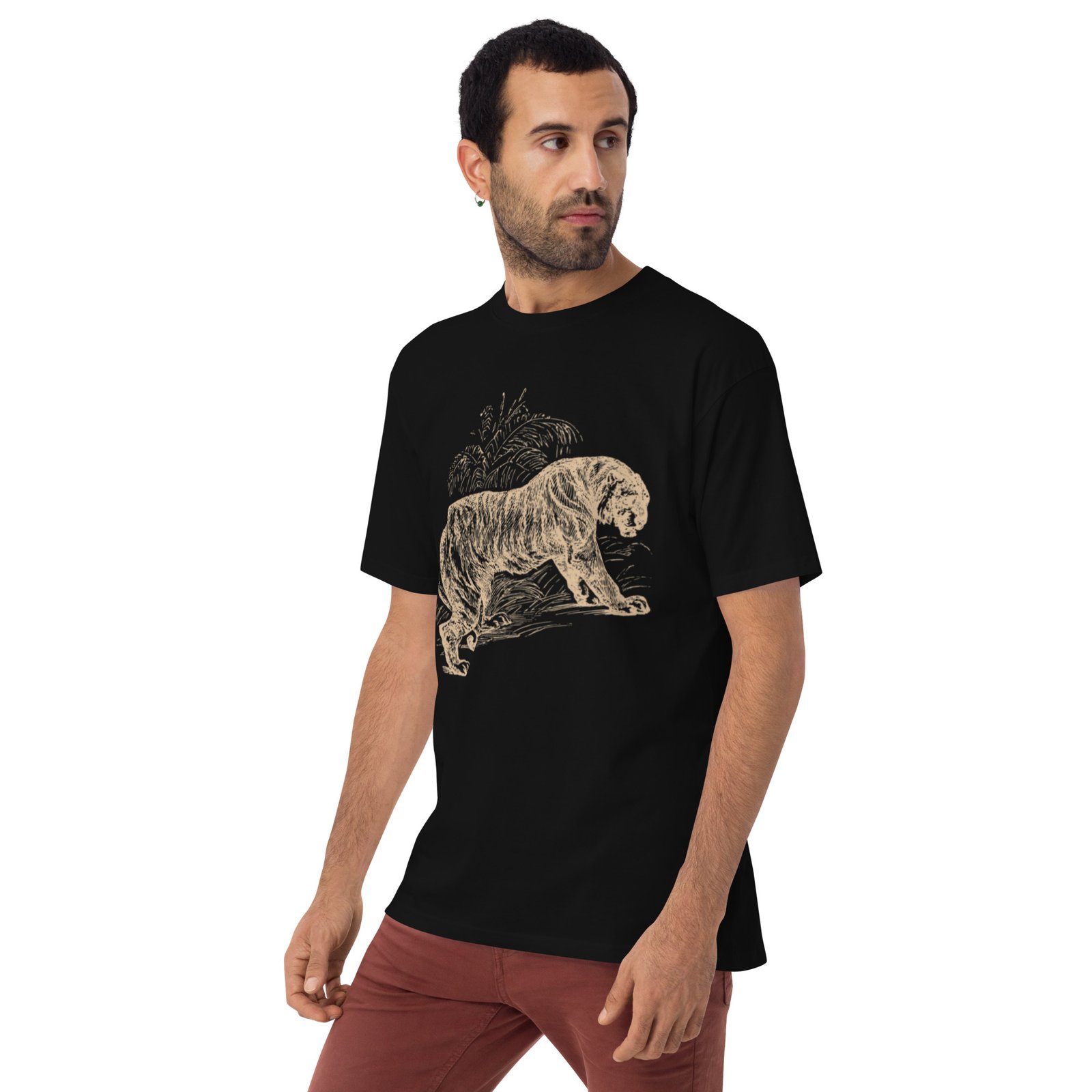 Natures Tiger Cotton Tee - Image 3