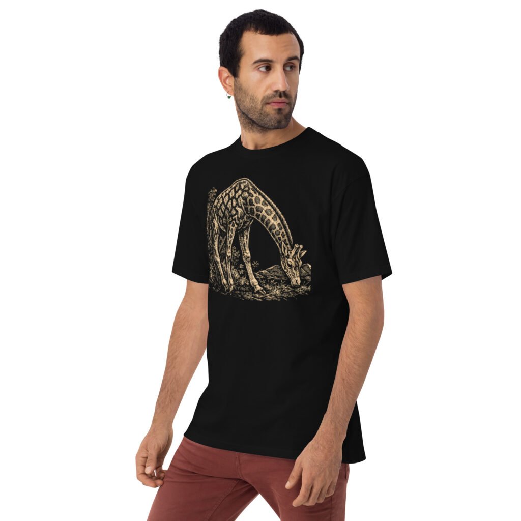 Natures Giraffe Cotton Tee