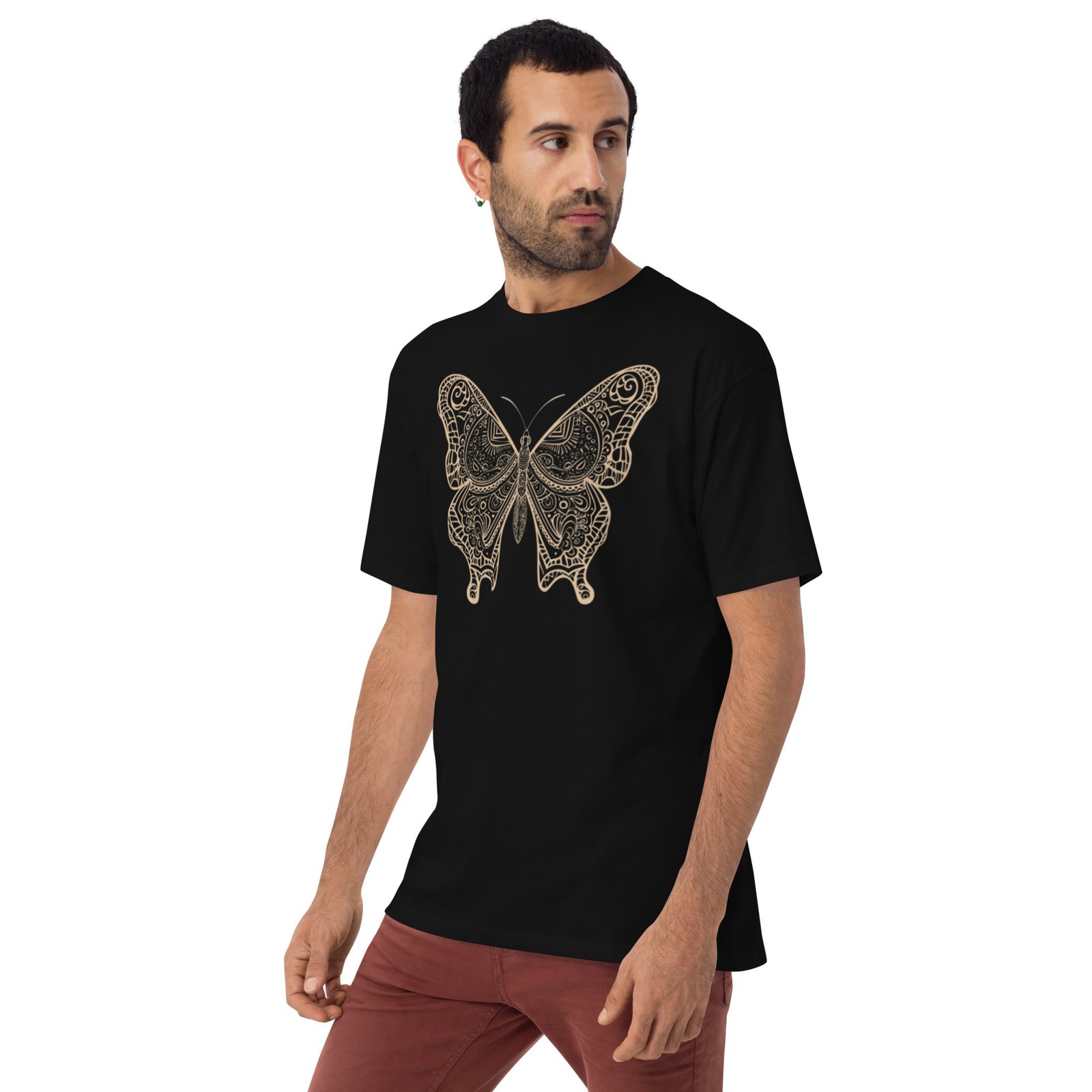 Natures Butterfly Cotton Tee - Image 3