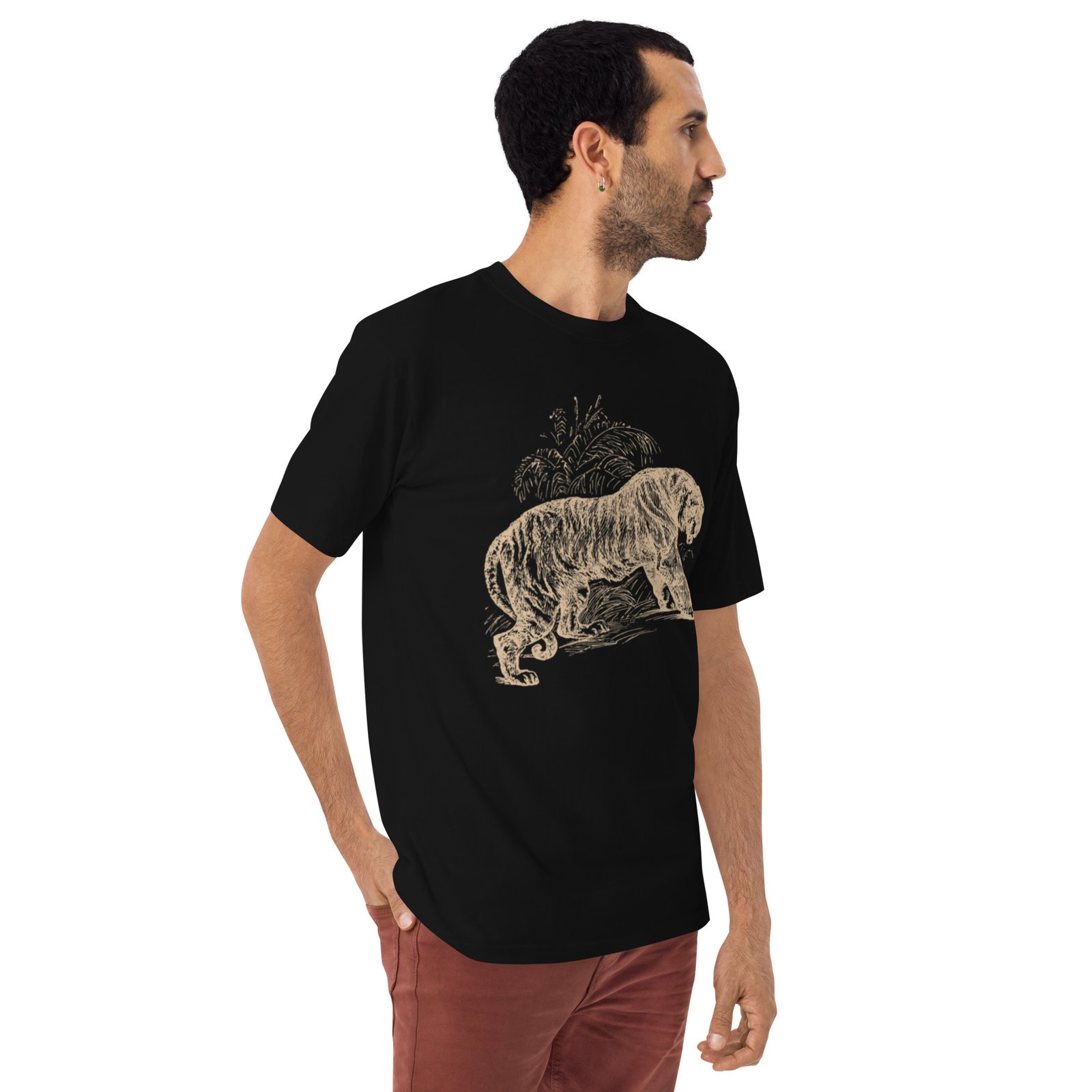 Natures Tiger Cotton Tee - Image 2