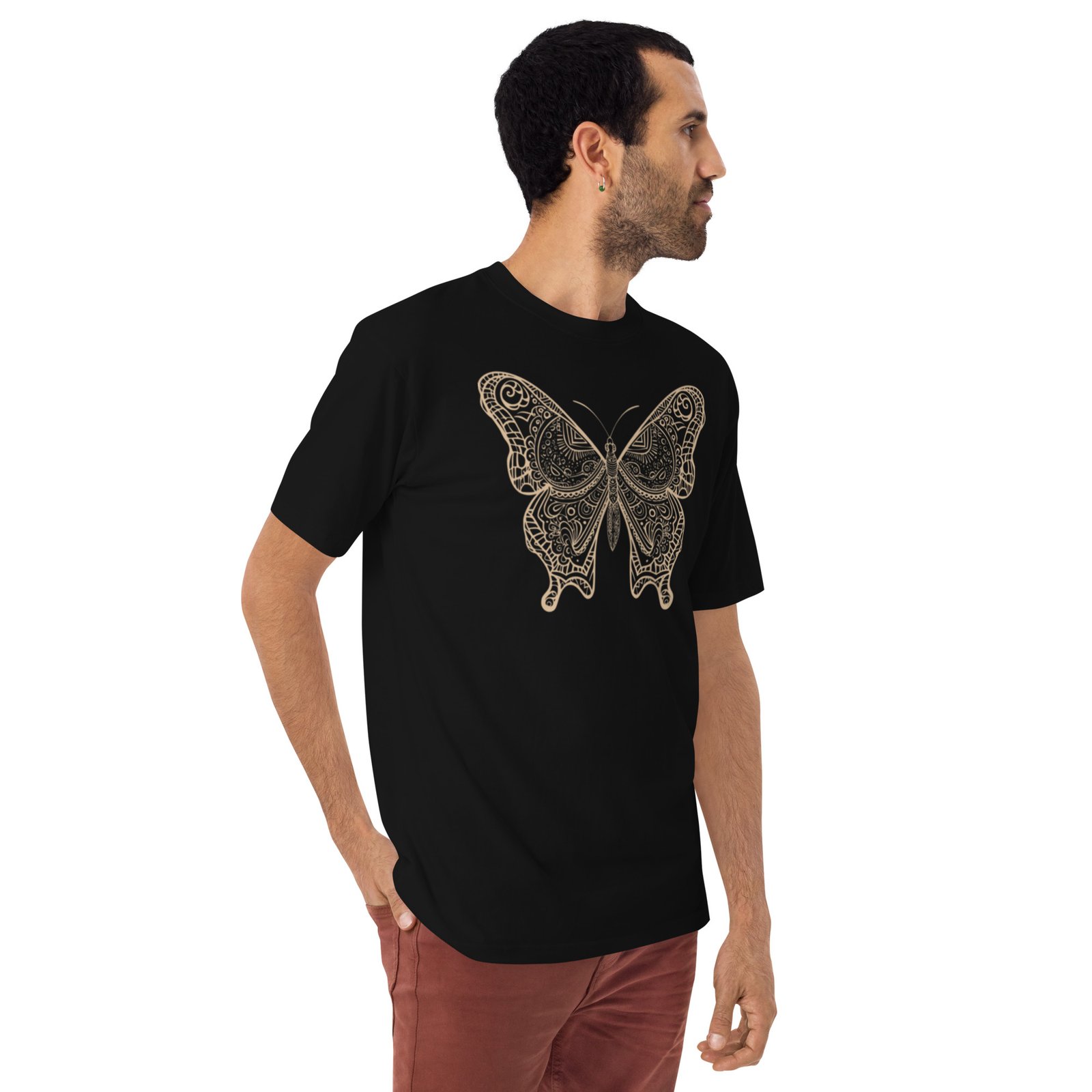 Natures Butterfly Cotton Tee - Image 2