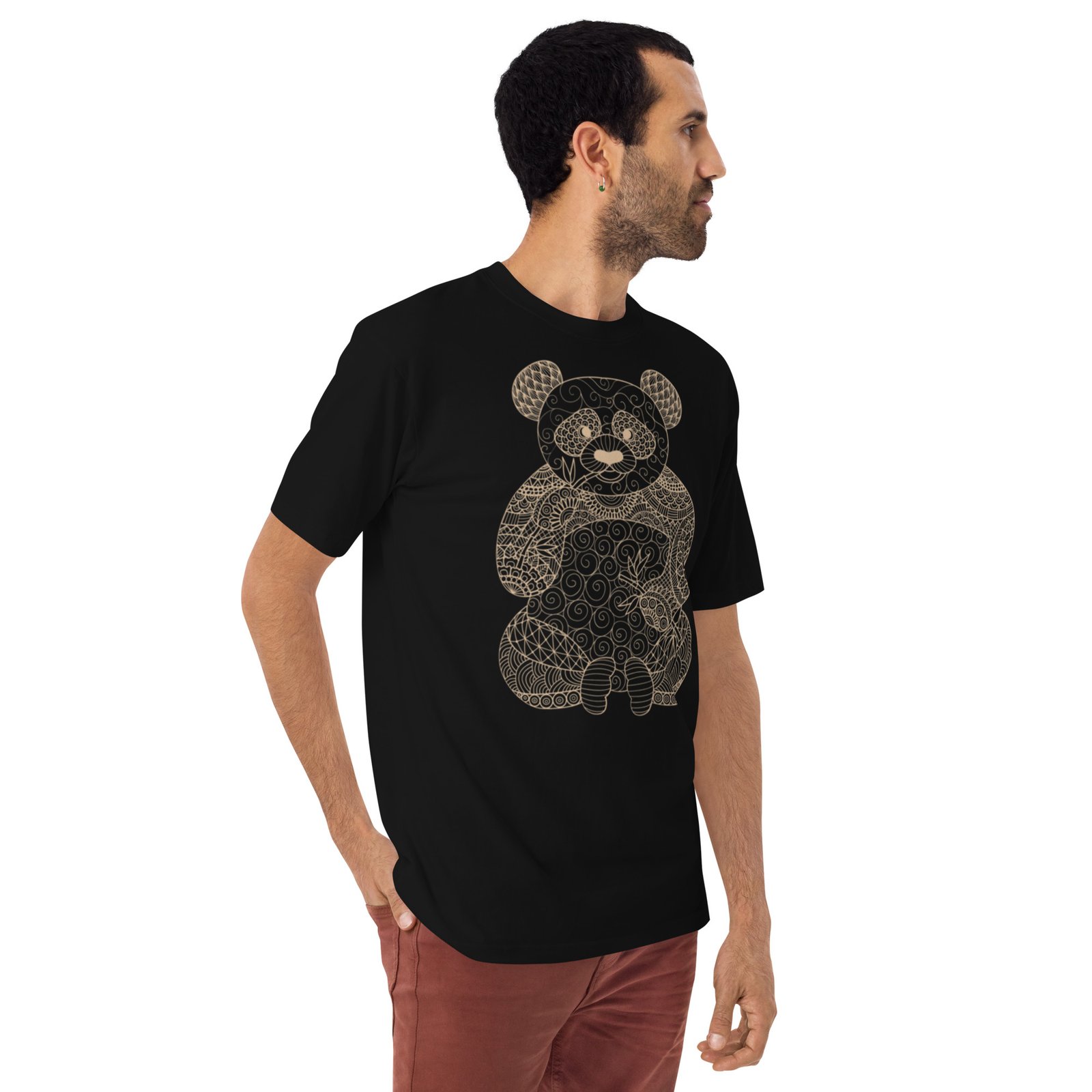 Natures Panda Cotton Tee - Image 2
