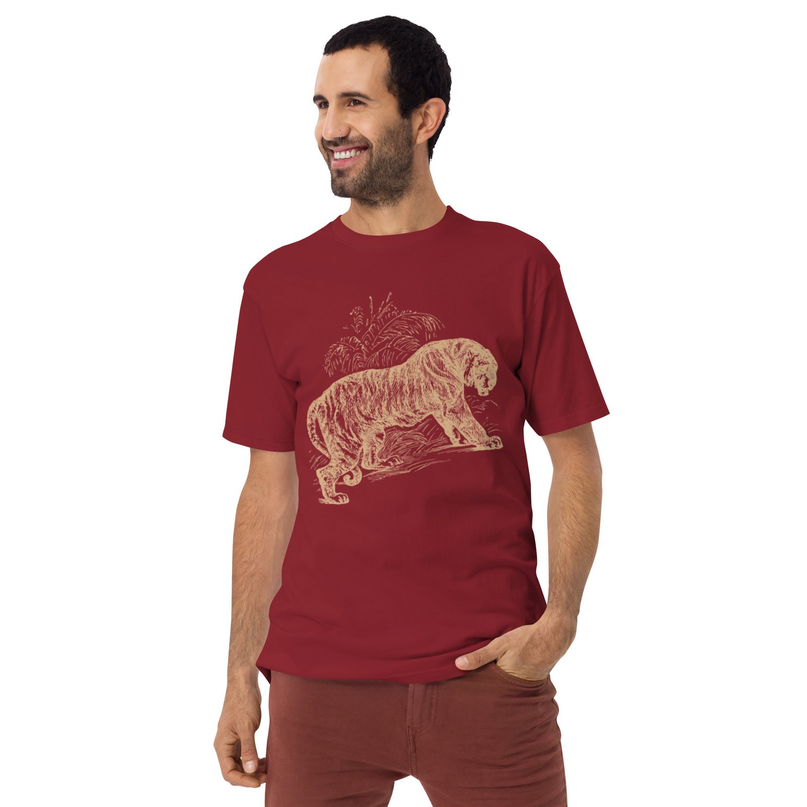 Natures Tiger Cotton Tee - Image 5
