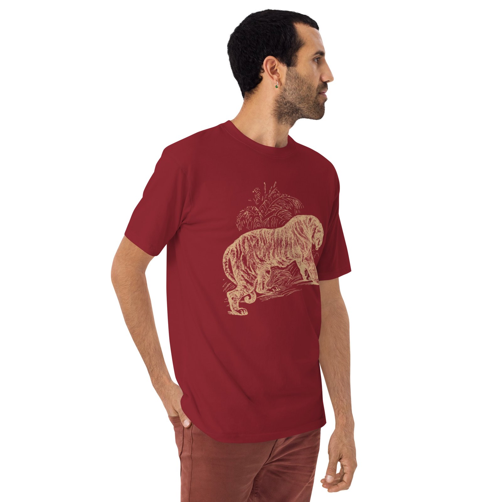 Natures Tiger Cotton Tee - Image 6