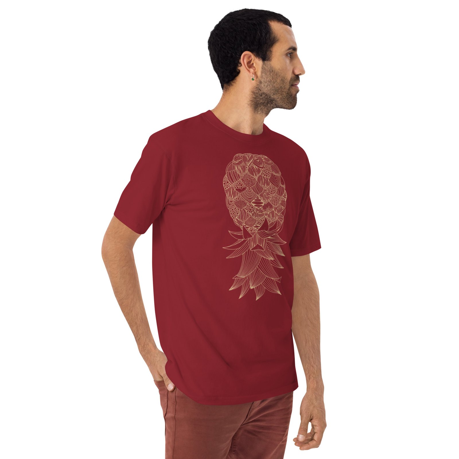 Upsidedown Pineapple Cotton Tee - Image 6