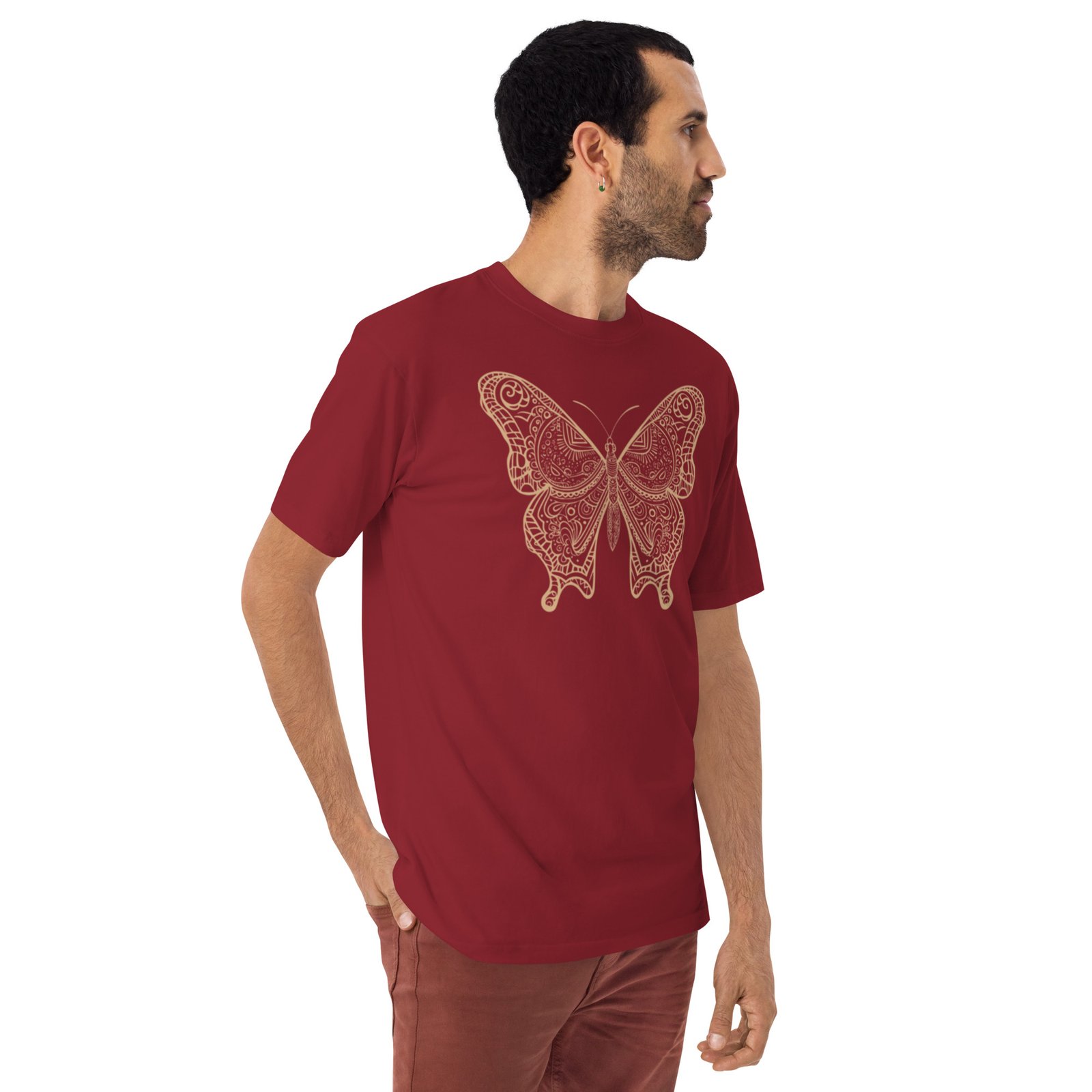 Natures Butterfly Cotton Tee - Image 6