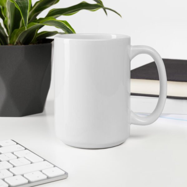 White glossy mug - Image 2